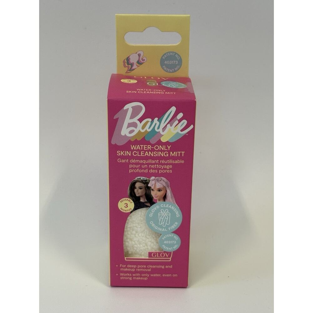 Glov Water-Only Cleansing Mitt Barbie Ivory Barbie Cleansing Mitt, Ivory